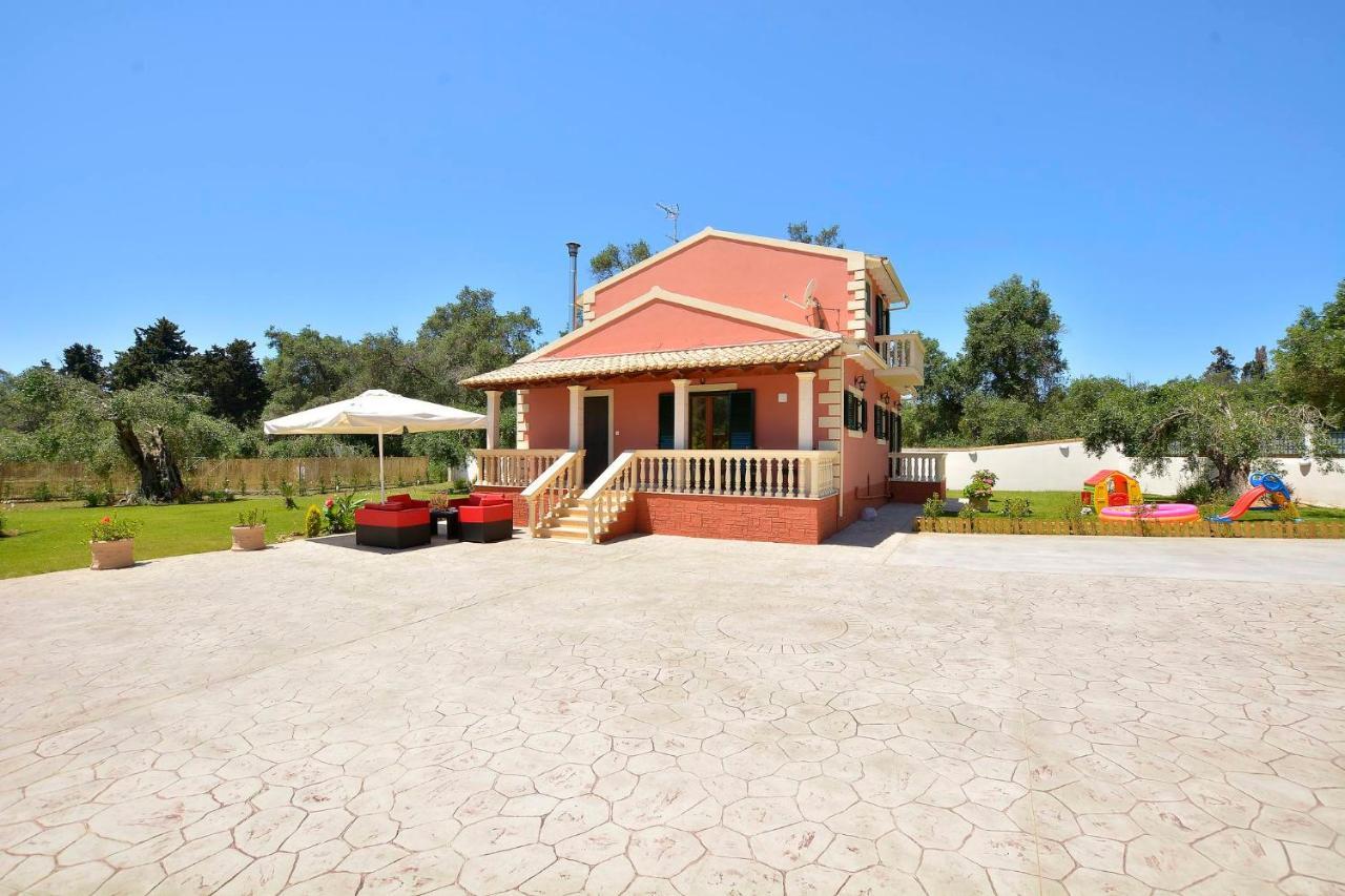 La Casa Del Sole Villa Halikounas Bagian luar foto